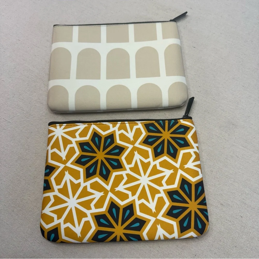 Etihad Airways Amenity Kit Bags designed in collaboration with LUXE City Guides